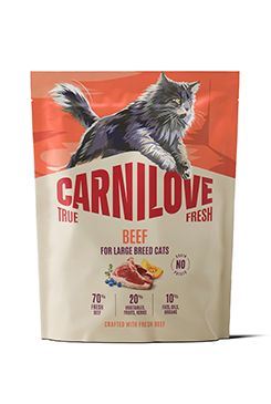 Carnilove True Fresh Cat Beef for Adult Large 400g