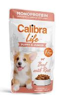 Calibra Dog Life kapsa Puppy&Junior Beef 150g Calibra Dog Life kapsa Puppy&Junior Beef 150g