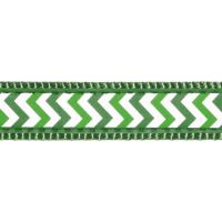 Obojek RD 25 mm x 41-63 cm - Ziggy Rfx - Zelená (53)