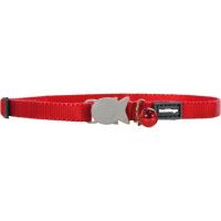 Obojek pro koťata RD 8mm x 16-26cm - Červená (216867072)