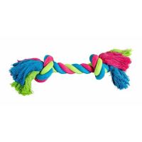 Uzel HIP HOP bavlněný 2 knoty 41cm/460g růžová, modrá, zelená