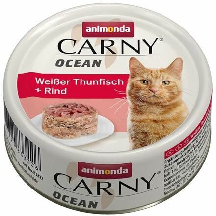ANIMONDA konzerva CARNY Ocean - tuňák, hovězí 80g