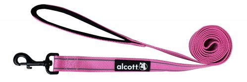 Alcott reflexní vodítko pro psy růžové