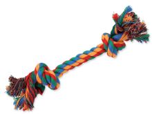 Uzel DOG FANTASY bavlněný barevný 2 knoty 25cm (1)