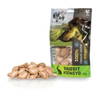 KIDDOG SUPER PREMIUM 100% králičí ledvinky sušené mrazem 50 g KIDDOG SUPER PREMIUM 100% králičí ledvinky sušené mrazem 50 g