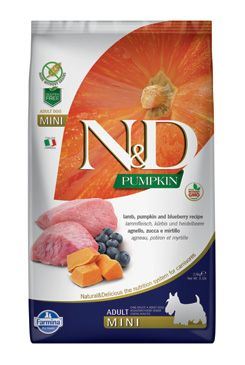 N&D Grain Free Pumpkin DOG Adult Mini Lamb & Blueberry 2,5kg