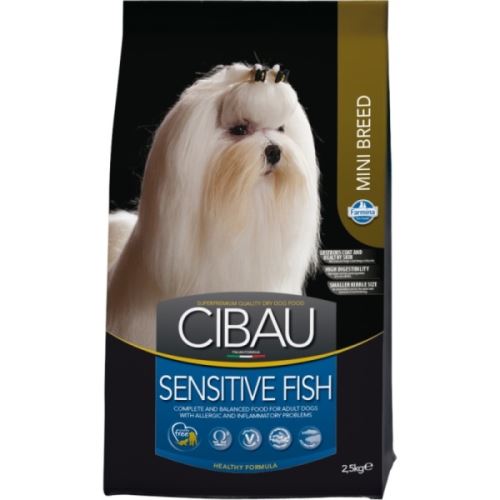 CIBAU Dog Adult Sensitive Fish & Rice Mini 2,5kg