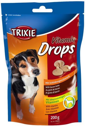 Vitamin Drops se šunkou 200g Trixie