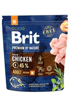BRIT Premium by Nature Adult M 1kg