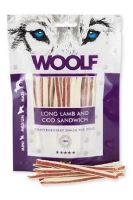 WOOLF pochoutka soft lamb and cod sandwich long 100g (1)