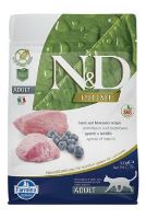 N&D PRIME CAT Adult Lamb & Blueberry 300g (1)
