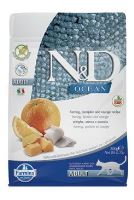 N&D OCEAN CAT Grain Free Adult Herring, Pumpkin & Orange 300g N&D OCEAN CAT Grain Free Adult Herring, Pumpkin & Orange 300g