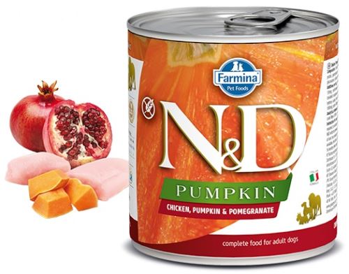 N&D DOG PUMPKIN Adult Chicken & Pomegranate 285g - EXP 03/2022