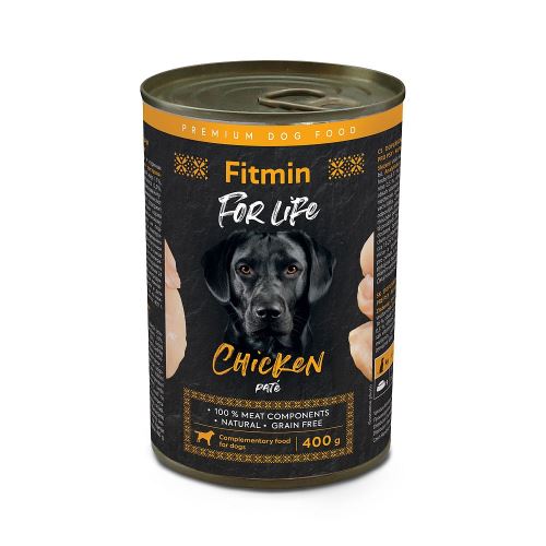 Fitmin For Life kuřecí konzerva pro psy 400g