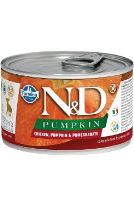 N&D DOG PUMPKIN Puppy Chicken & Pomegranate Mini 140g (1)