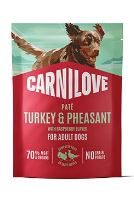 Carnilove Dog Pouch Paté Pheasant with Raspberry Leaves 300g Carnilove Dog Pouch Paté Pheasant with Raspberry Leaves 300g