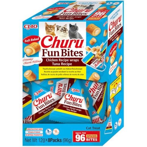 Inaba Churu Fun Bites cat snack kuře&tuňák 96g
