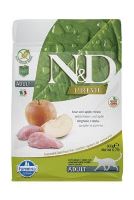 N&D PRIME CAT Adult Boar & Apple 300g (1)