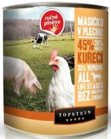 Topstein Masíčko v plechu - kuřecí 800g (1)