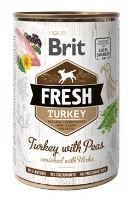 Konzerva BRIT Fresh Turkey with Peas 400g (1)