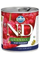 N&D DOG QUINOA Adult Weight Management Lamb & Brocolli 285g N&D DOG QUINOA Adult Weight Management Lamb & Brocolli 285g