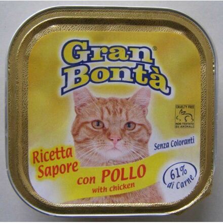 GRAN BONTA paštika s kuřecím masem pro kočky 100g