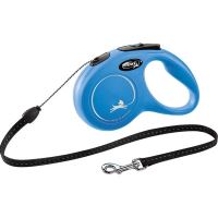 Vodítko FLEXI Classic New lanko modré S 5m (1)