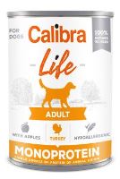 Calibra Dog Life konzerva Adult Turkey with apples 400g Calibra Dog Life konzerva Adult Turkey with apples 400g