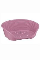 Pelech plast SIESTA DLX 2 růžový 49x36x17,5cm Ferplast