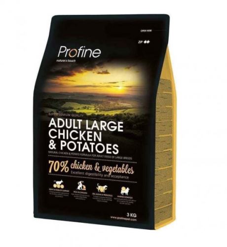 Profine NEW Dog Adult Large Chicken & Potatoes 3kg