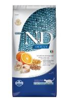 N&D OCEAN CAT LG Adult Codfish & Orange 10kg (1)