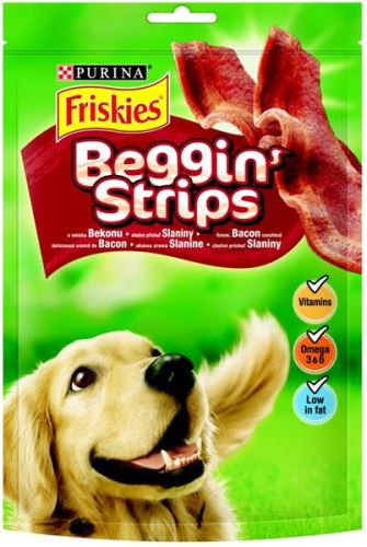Friskies snack dog - Beggin Strips slanina 120g