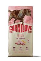 Carnilove True Fresh Dog Turkey for Adult 12kg Carnilove True Fresh Dog Turkey for Adult 12kg