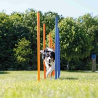 AGILITY slalom tyče 12ks Trixie (1)