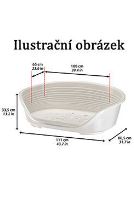 Pelech plast SIESTA DLX 4 modrý 61,5x45x21,5cm Ferplast Pelech plast SIESTA DLX 4 modrý 61,5x45x21,5cm Ferplast