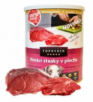 Topstein Hovězí steaky v plechu 800g (1)