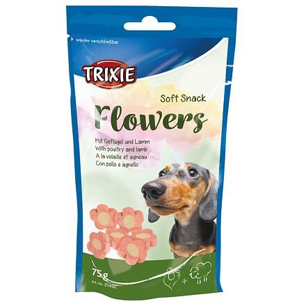 Soft Snack Flowers Light měkké kytičky 75g Trixie