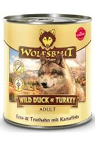 Wolfsblut Dog Adult Wild Duck&Turkey konz. 800g Wolfsblut Dog Adult Wild Duck&Turkey konz. 800g