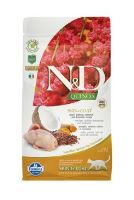 N&D Grain Free Quinoa CAT Skin & Coat Quail & Coconut 1,5kg (1)