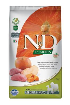 N&D Grain Free Pumpkin DOG Adult Medium/Large Boar & Apple 2,5kg