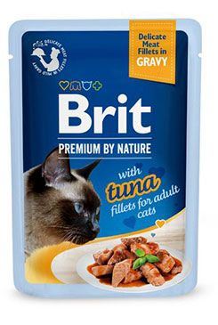 Brit Premium by Nature Cat Delicate Fillets in Gravy with Tuna 85g