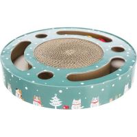 Xmas drum - vánoční škrabací buben s hračkou, ø 33 × 5,5 cm (1)