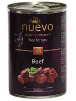 Nuevo kočka Adult Hovězí konzerva 400g (1)
