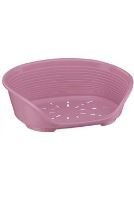 Pelech plast SIESTA DLX 6 růžový 70,5x52x23,5cm Ferplast (1)