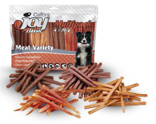 Calibra Joy Dog Multipack Meat Variety Mix 4x70g NEW