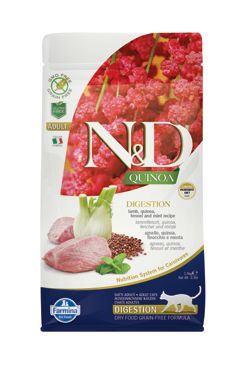 N&D Grain Free Quinoa CAT Digestion Lamb & Fennel 1,5kg