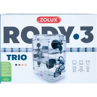 Klec křeček Rody 3 TRIO modrá 41x27x53cm Zolux (2)
