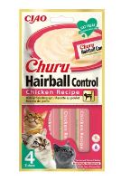Churu Cat Hairball Chicken Recipe 4x14g (1)