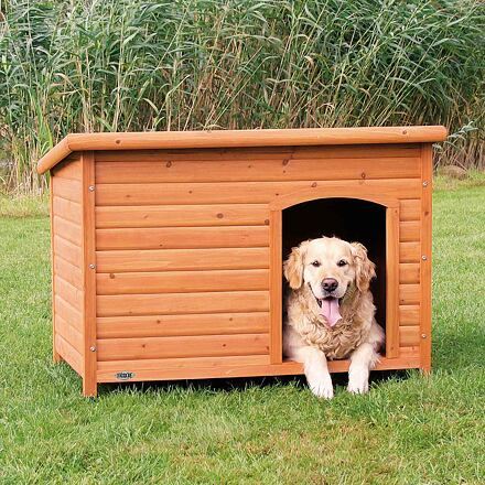 Bouda pro psa dřevěná rovná střecha Trixie