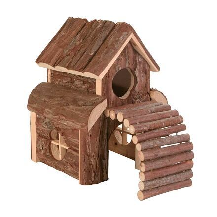 Trixie Natural Living dřevěný domek dvoupatrový FINN 13x20x20cm